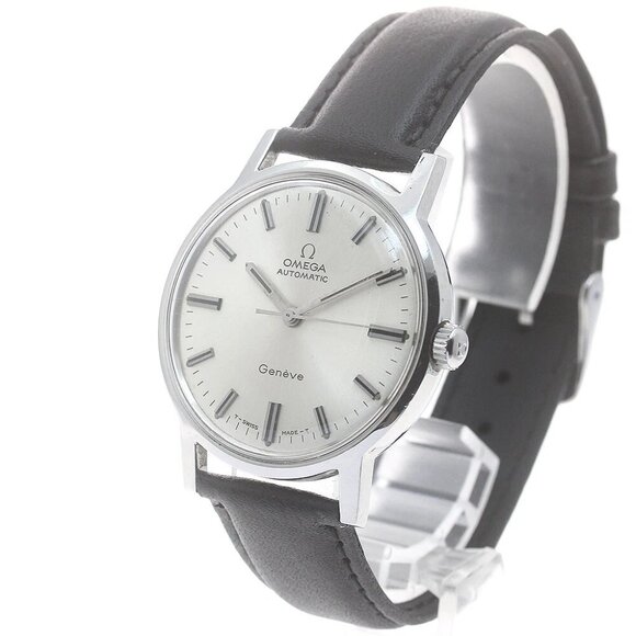 OMEGA Geneve 165.070 Cal.552 Vintage Silver Dial Automatic Men's Watch - Picture 1 of 12
